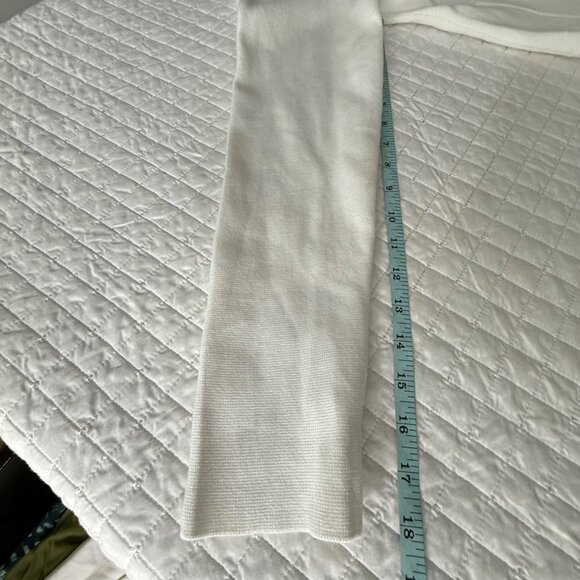 J.Crew Womens White Button-Up Cotton Cardigan Sweater M - Picture 9 of 9